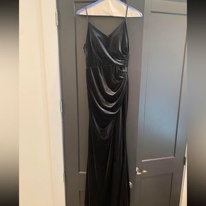 Slate Blue Revelry Bridesmaid Dress